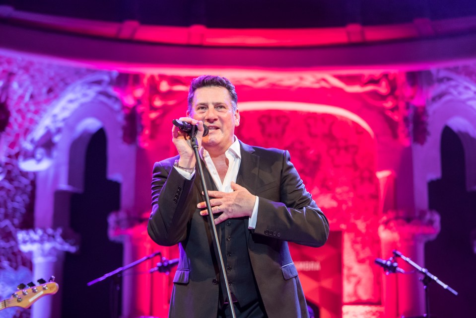 Spandau Ballet frontman Tony Hadley is among the 80s icons performing on the ship