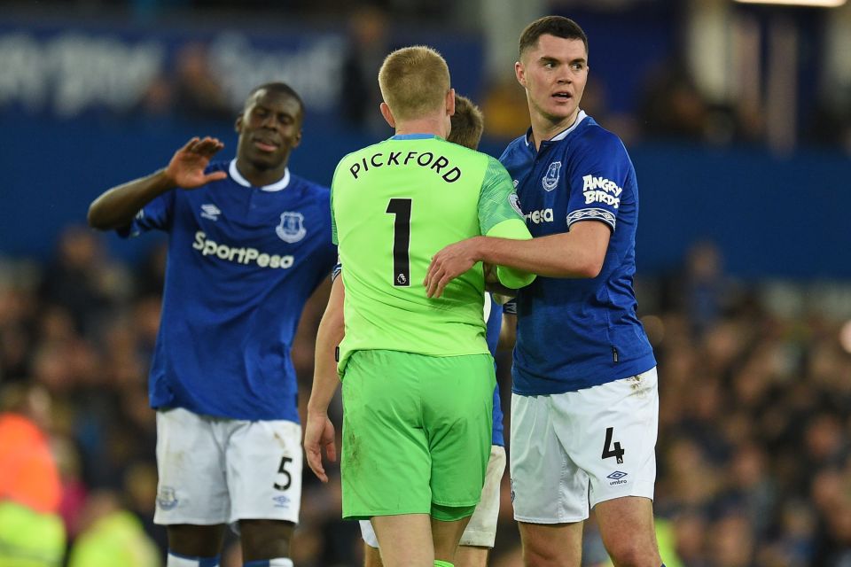 Keane played with current West Ham star Kurt Zouma at Everton