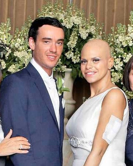 Jade tied the knot with Jack Tweed one month before she passed away