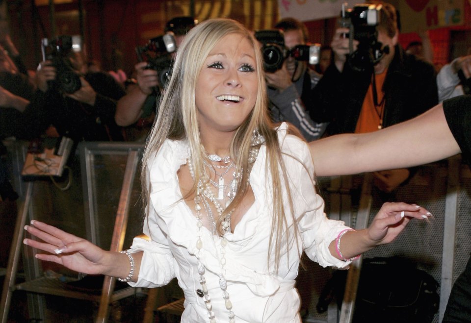 Nikki poses for photographers after being evicted from the Big Brother House in 2006