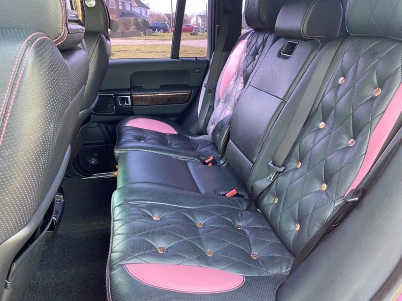 The inside of Katie's Range Rover was re-upholstered after she was sick in it during her 2018 drink drive arrest