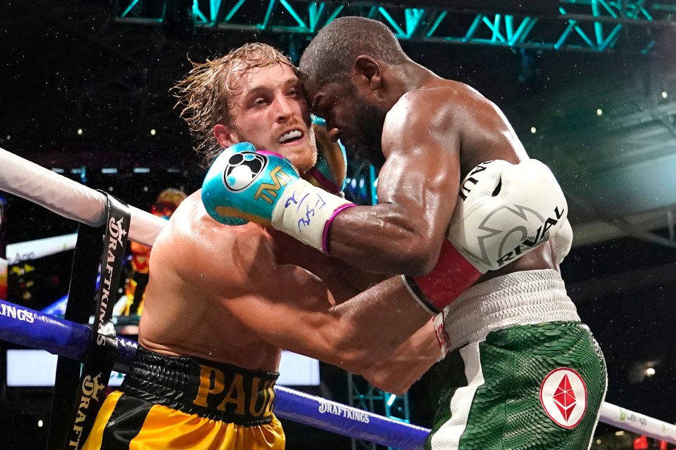 Logan Paul claimed Floyd Mayweather did not pay him in full for their fight