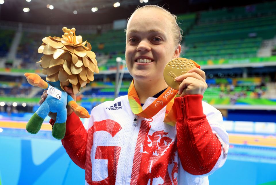 The 27-year-old Paralympic swimmer was born with Achondroplasia, a type of dwarfism that results in short limbs