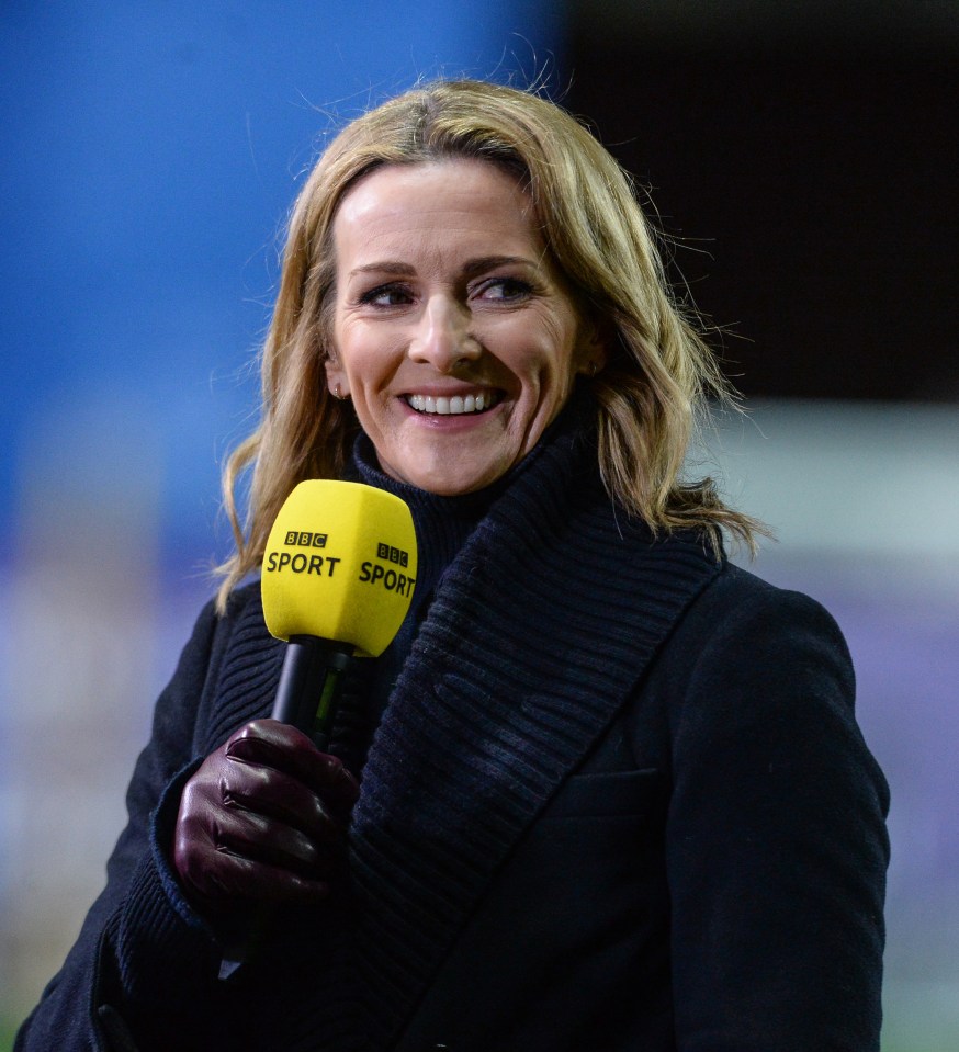 Gabby Logan is often seen as a presenter on BBC Sport