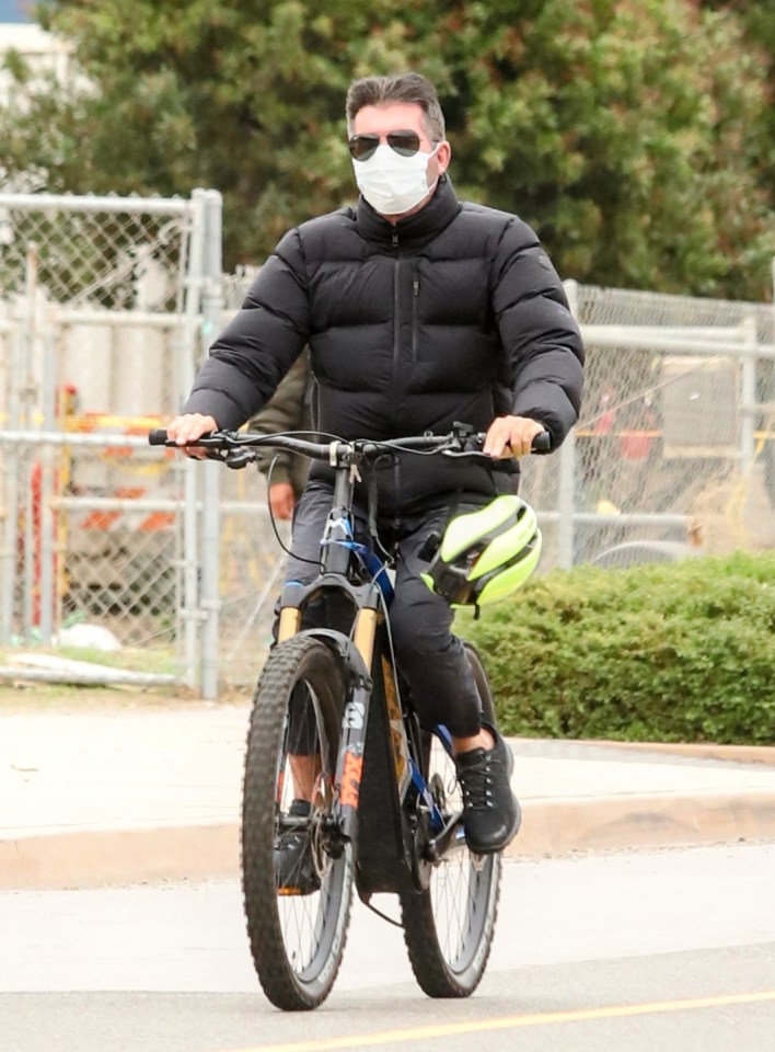 Simon is a keen bike rider despite two accidents