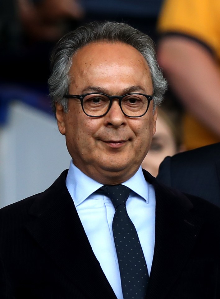 Everton owner Farhad Moshiri is refusing to press the panic button despite the club's sorry position