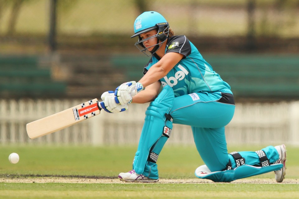 Barty took a break from tennis and played cricket professionally in her homeland