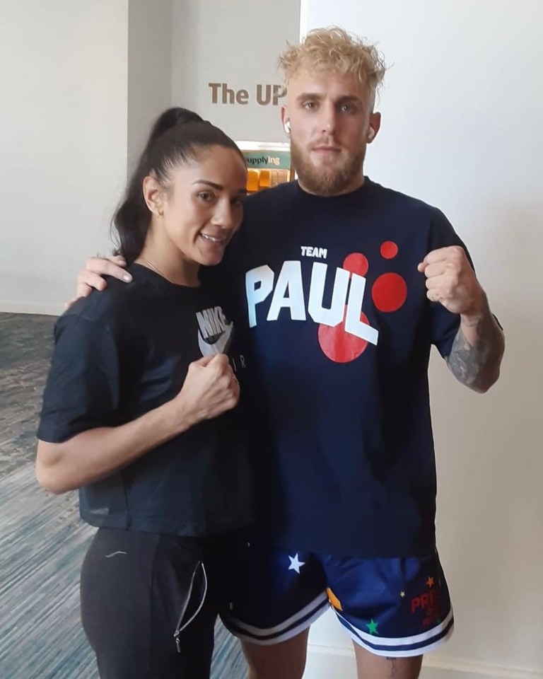 Amanda Serrano is promoted and managed by Jake Paul