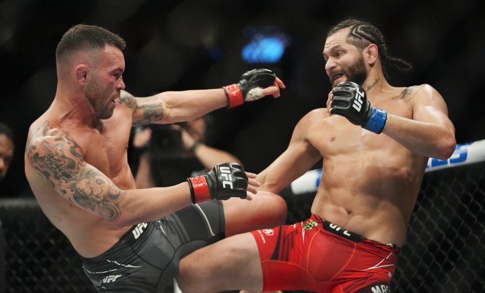 Jorge Masvidal locked horns with bitter rival Colby Covington last month at UFC 272