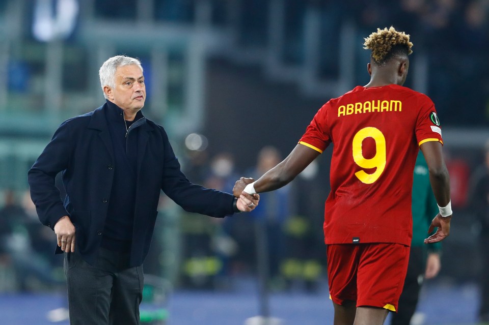 Tammy Abraham has settled well at Roma under boss Jose Mourinho