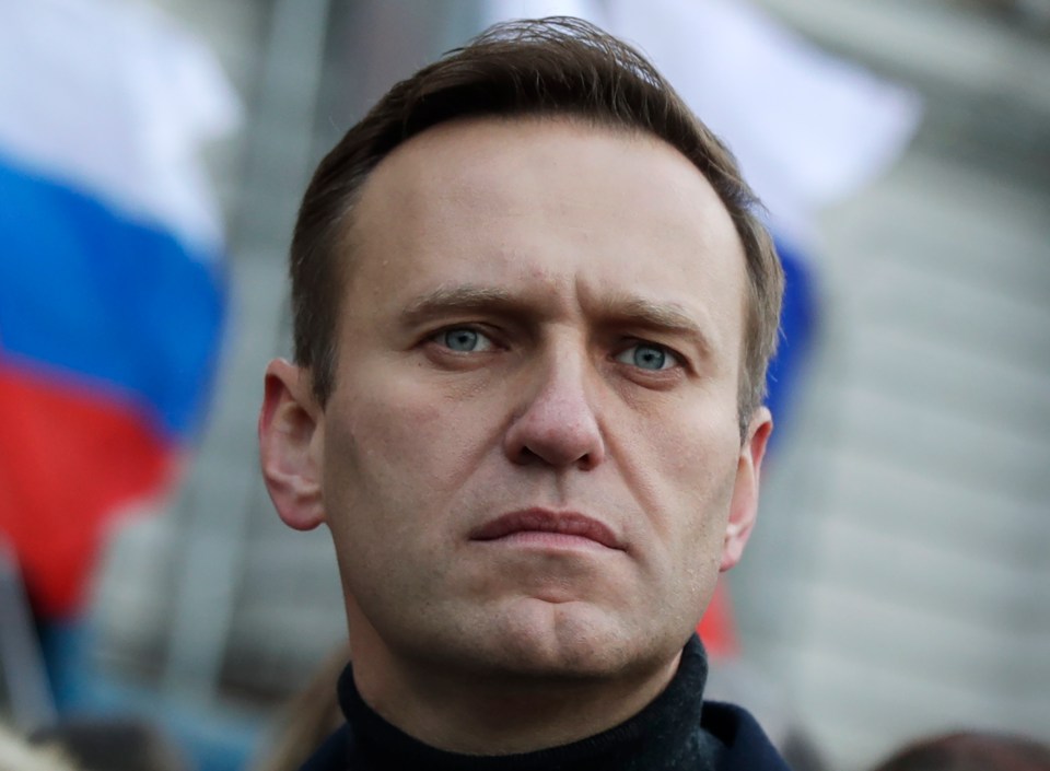 Jailed opposition leader Alexei Navalny called on the West to target the Krelim’s propaganda machine