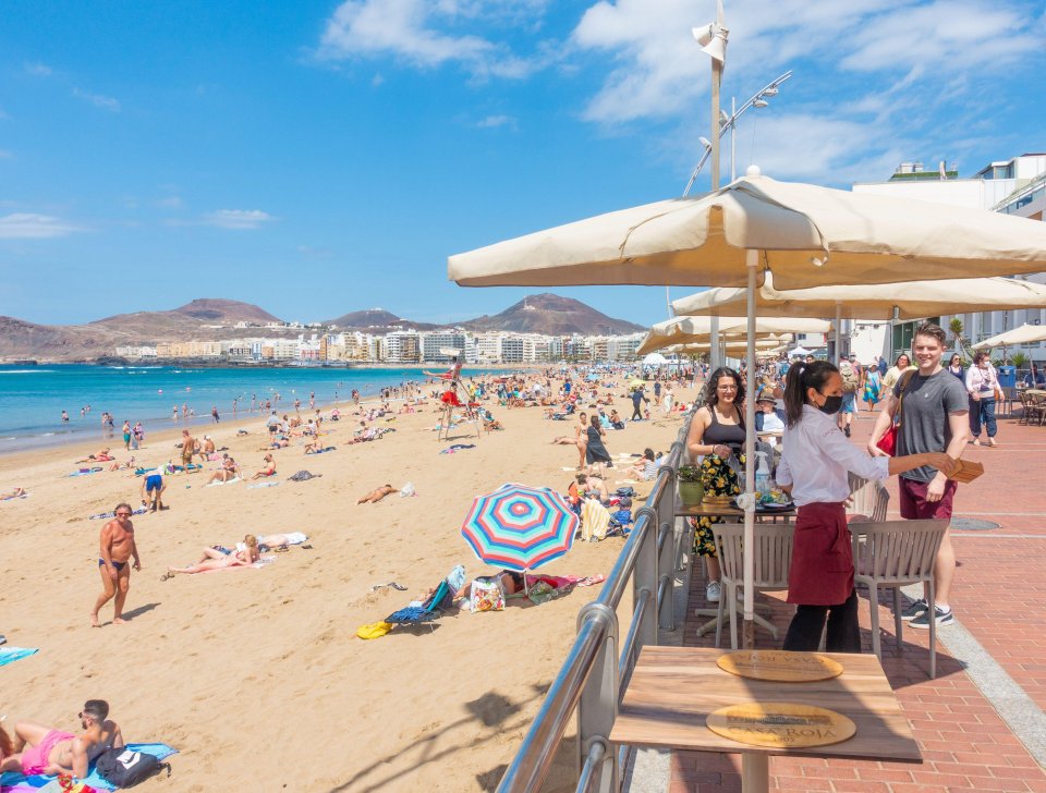 Spain is usually a hot holiday destination for Brits at this time of year