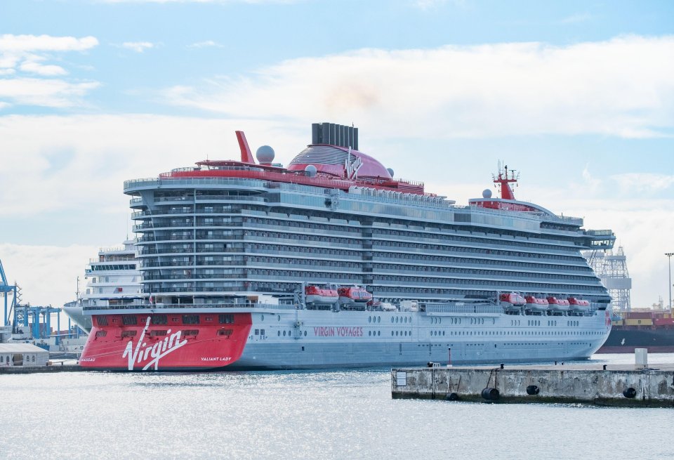 The Valiant Lady seen in Gran Canaria on March 27