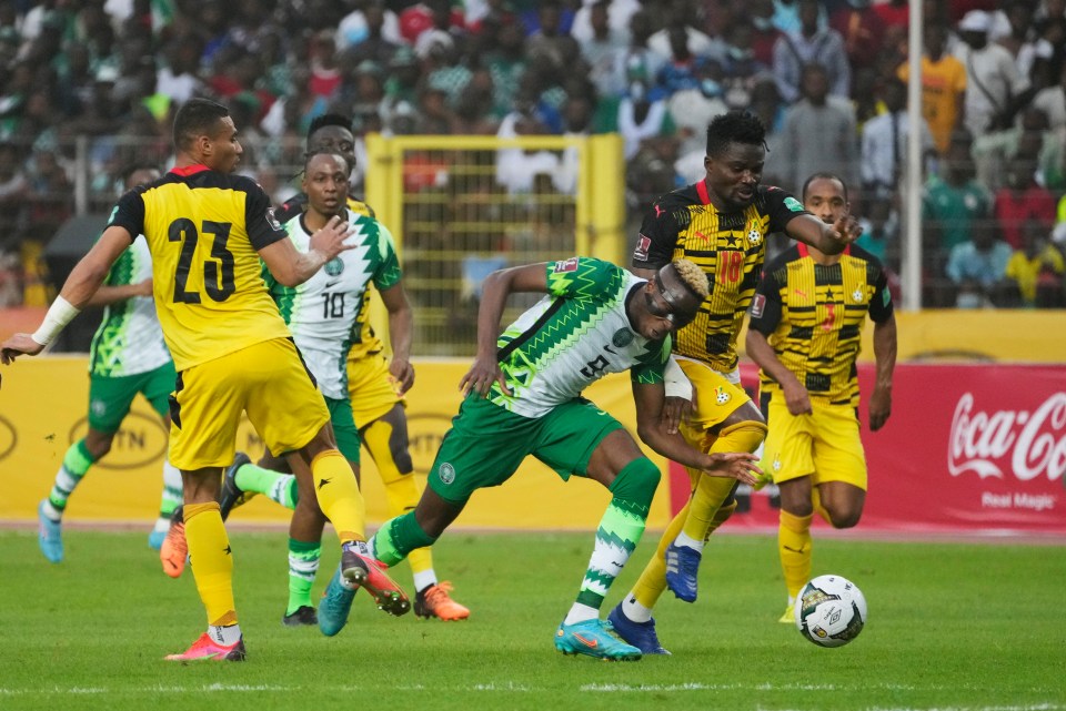 Ghana prevailed in the battle of popular kits