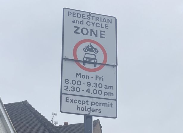 The council is punishing locals for driving down their own street