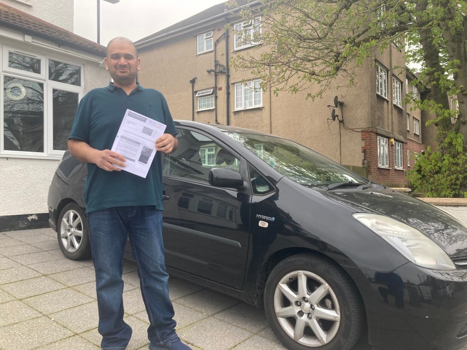 Abdul Noormohamed has been successful after overturning an eyewatering £650 of fines despite already being registered to park