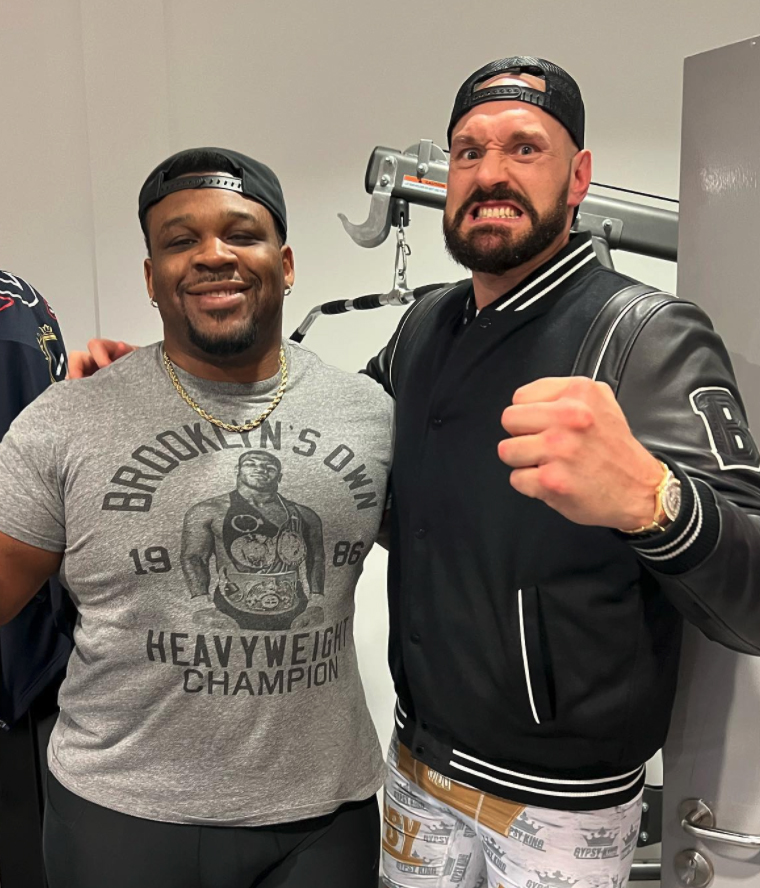 Jarrell Miller formerly sparred Tyson Fury