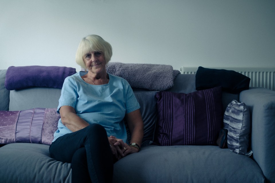 Sue sleeps in her daughter's flat to be close to her