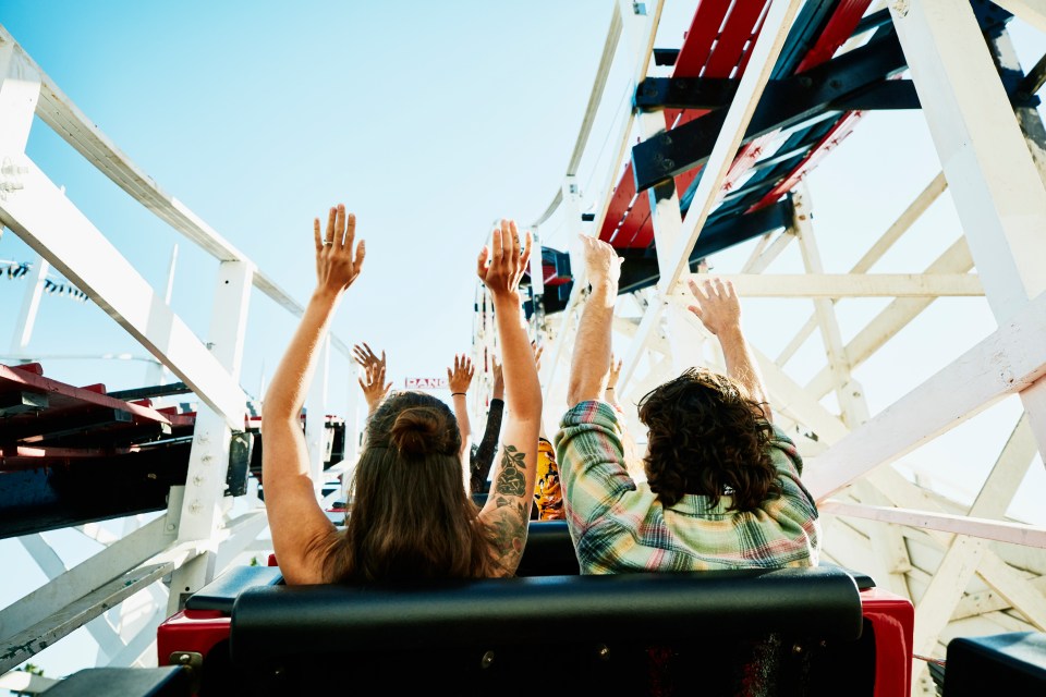 An expert revealed if you want to go the fastest you should head to the back row of a rollercoaster