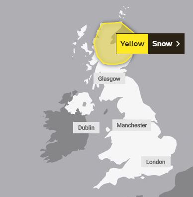 Parts of the country are bracing for up to four inches of snow tomorrow