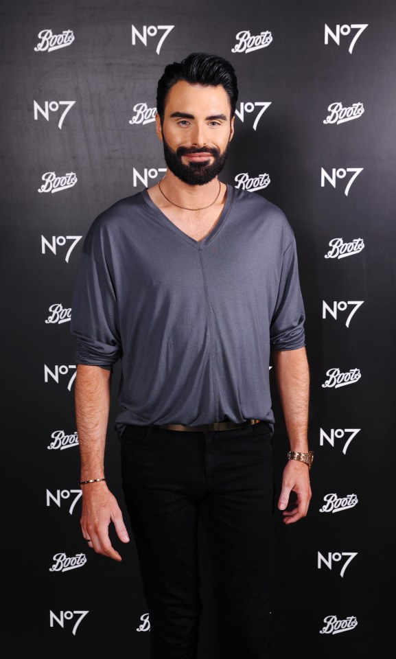 Rylan Clark at No7's new Pro Derm Scan launch last night