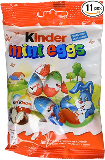 Kinder Mini Eggs have now also been recalled, the FSA said