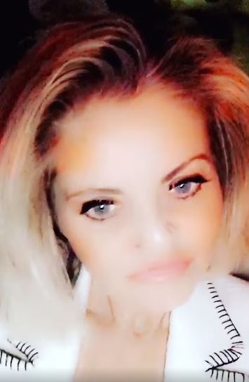 Danniella Westbrook showed off her new nose after it was bandaged