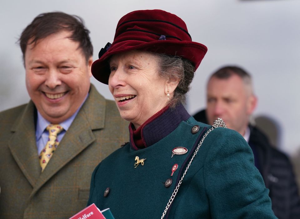 Princess Anne was among those to attend - although sadly she didn't join in with the dancing