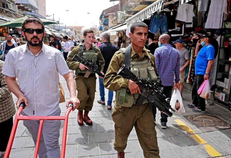 Israeli security forces have stepped up measures and patrols