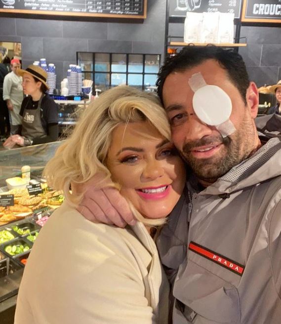 Gemma Collins revealed her fiancé Rami Hawash suffered a serious accident at work