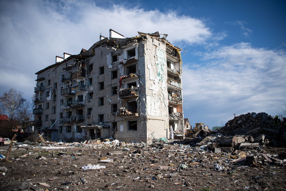 Borodyanka is one of several towns liberated by Ukrainian troops in recent days