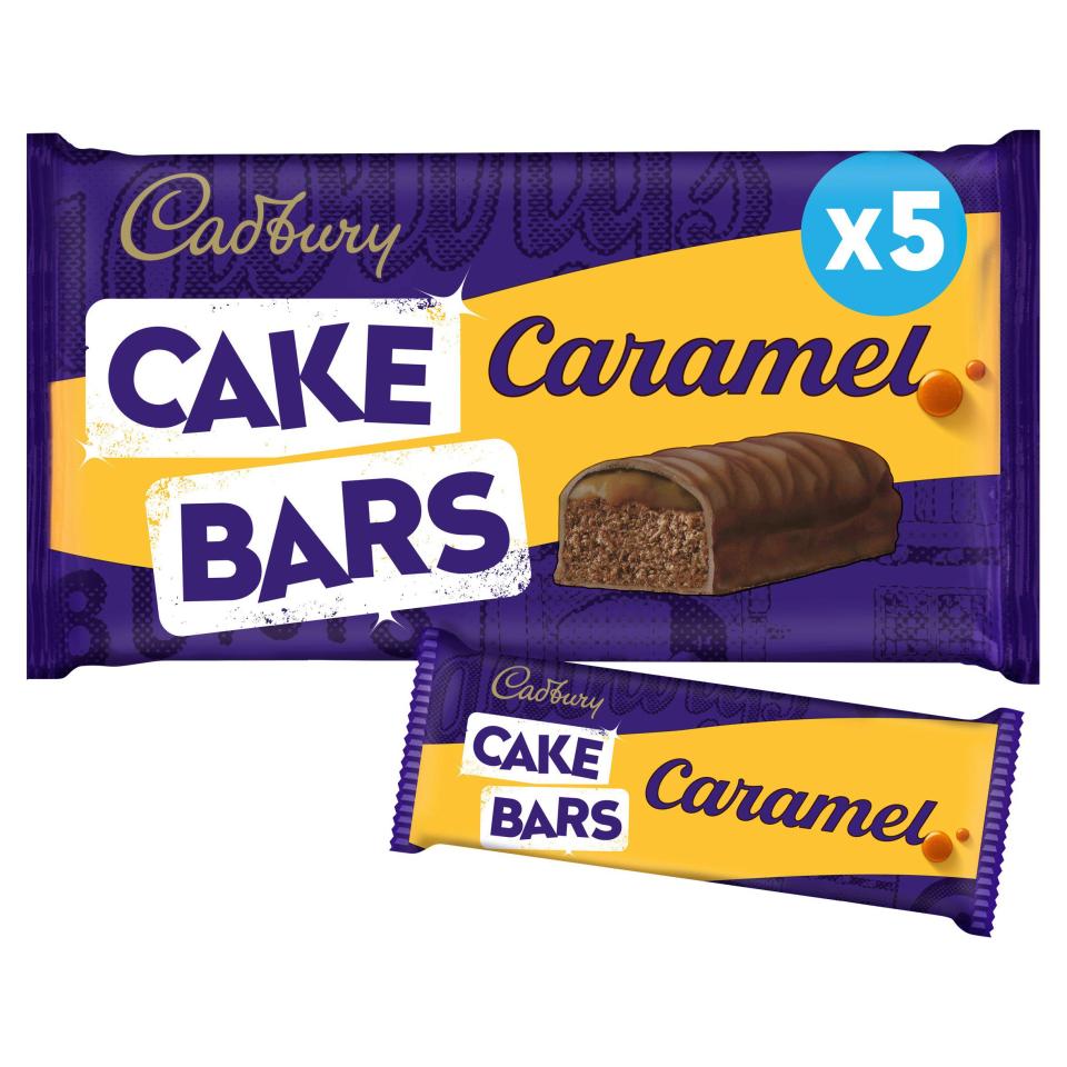 Save 90p on Cadbury Caramel Cake Bars at Sainsbury's