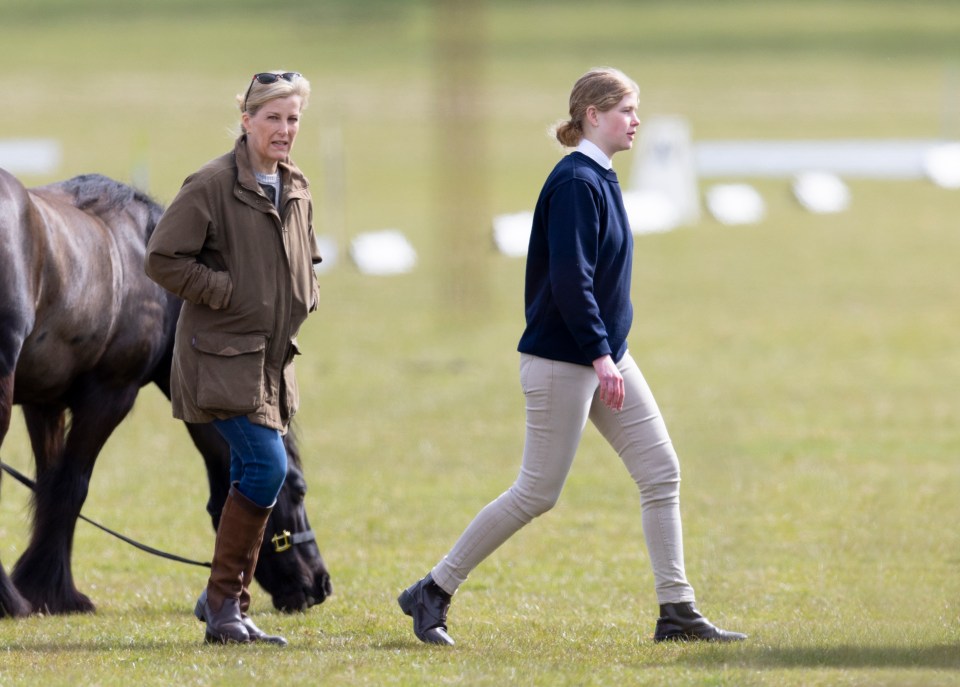 Louise, 18, shared her love for carriage driving with the Duke of Edinburgh, who is credited with popularising it in Britain