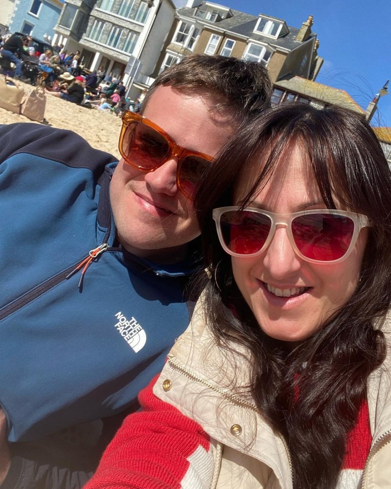 Eastenders' Natalie Cassidy shared a rare selfie with fiancé Marc Humphries