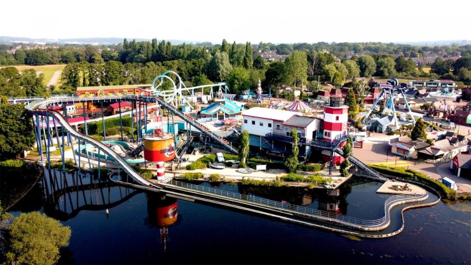 Drayton Manor has excited theme park fanatics with a glimpse at new attractions