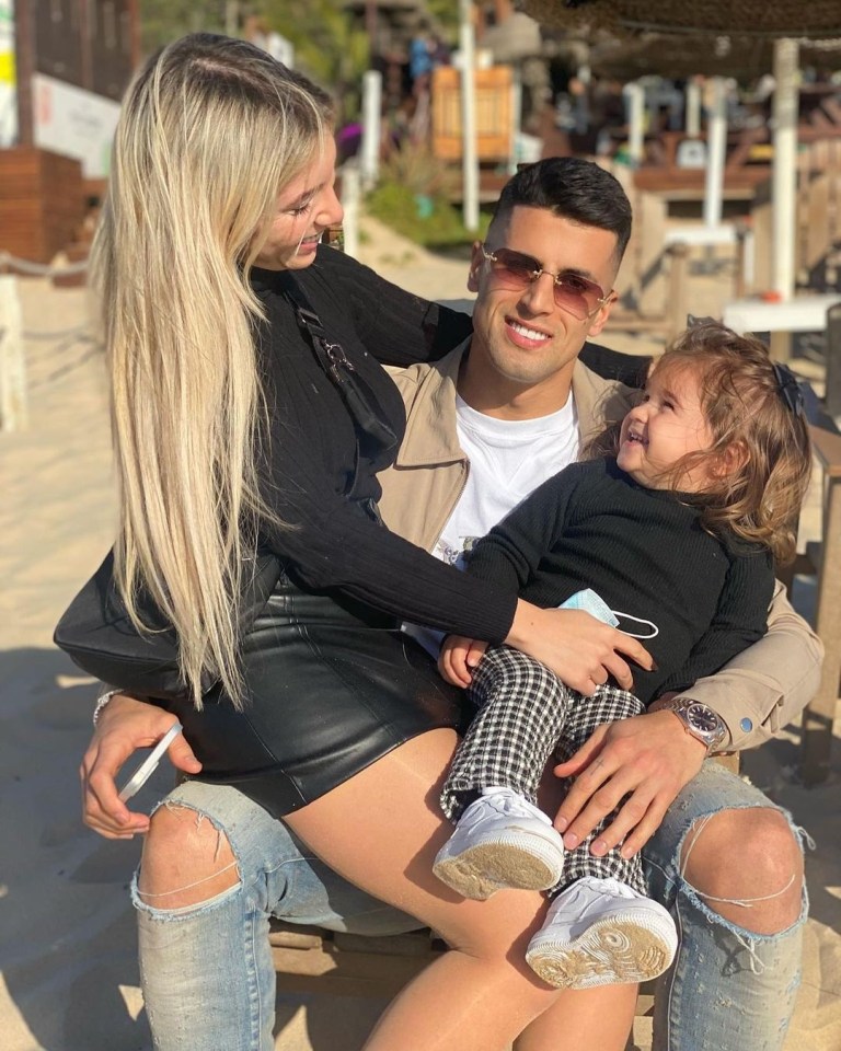 Cancelo, 27, does everything he can to provide for his family