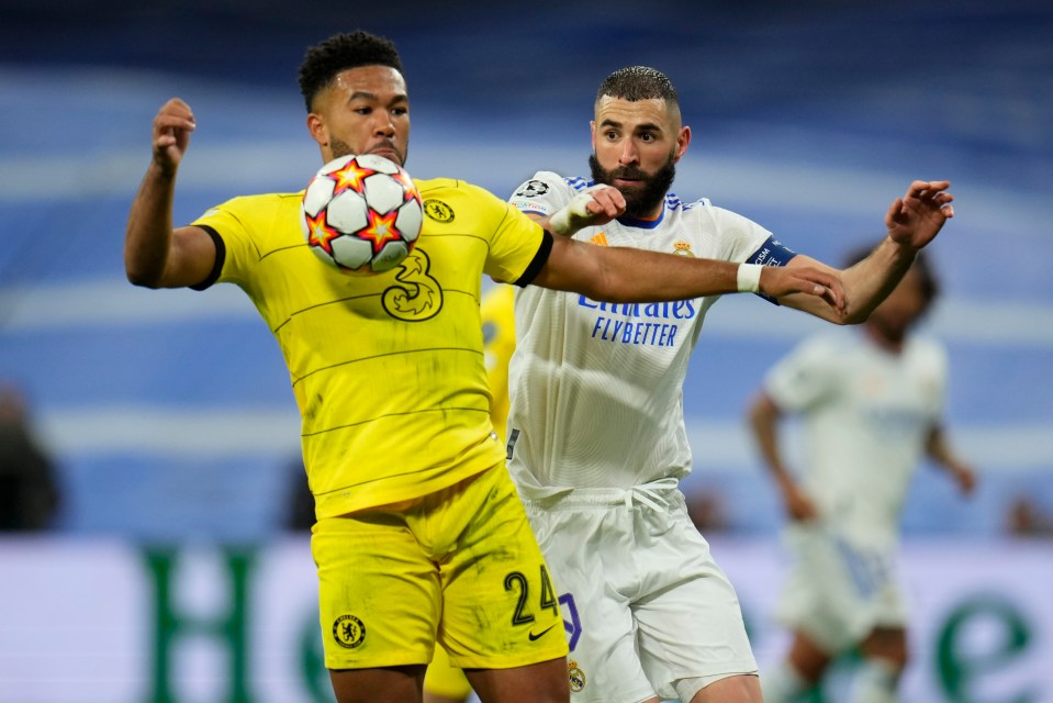 The striker asked to swap shirts with Reece James after the Champions League thriller