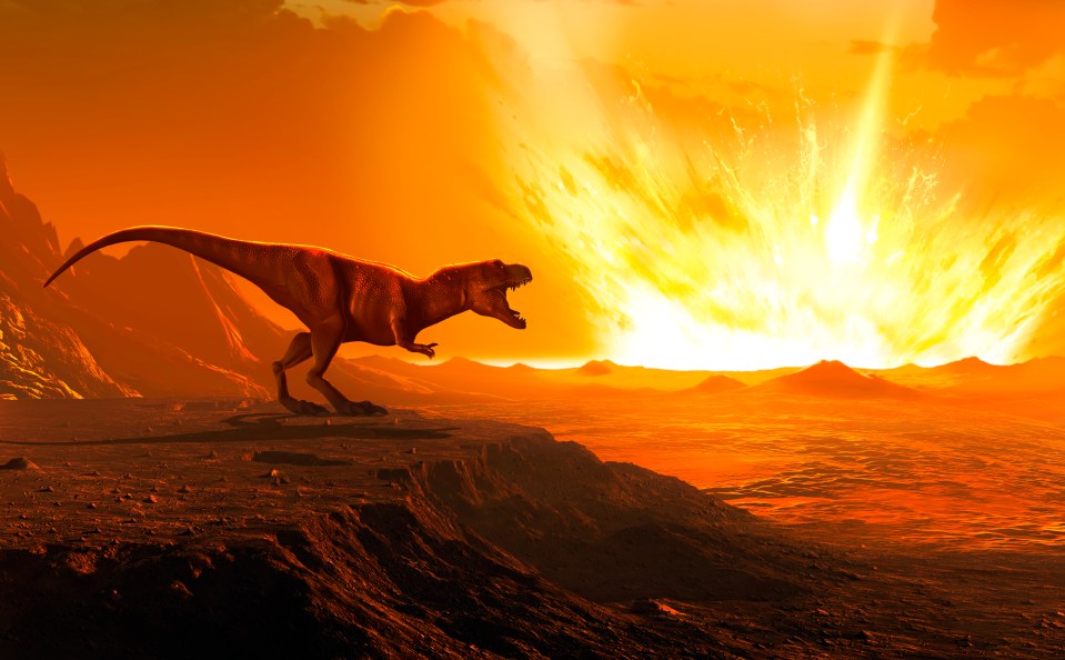 An asteroid the size of Mount Everest wiped out the dinosaurs 66million years ago