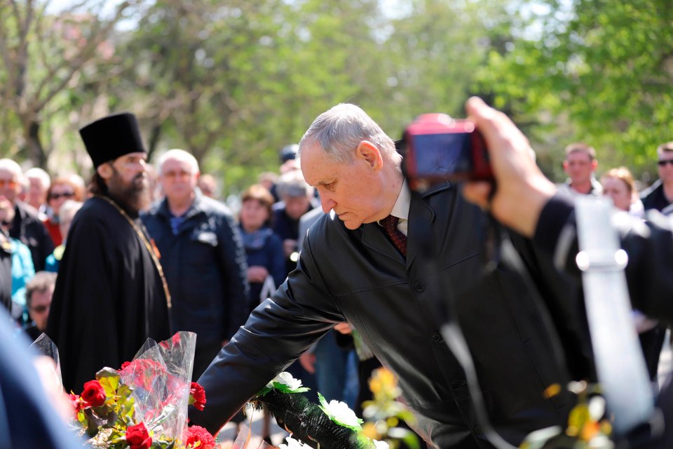 A memorial ceremony was held in Sevastopol