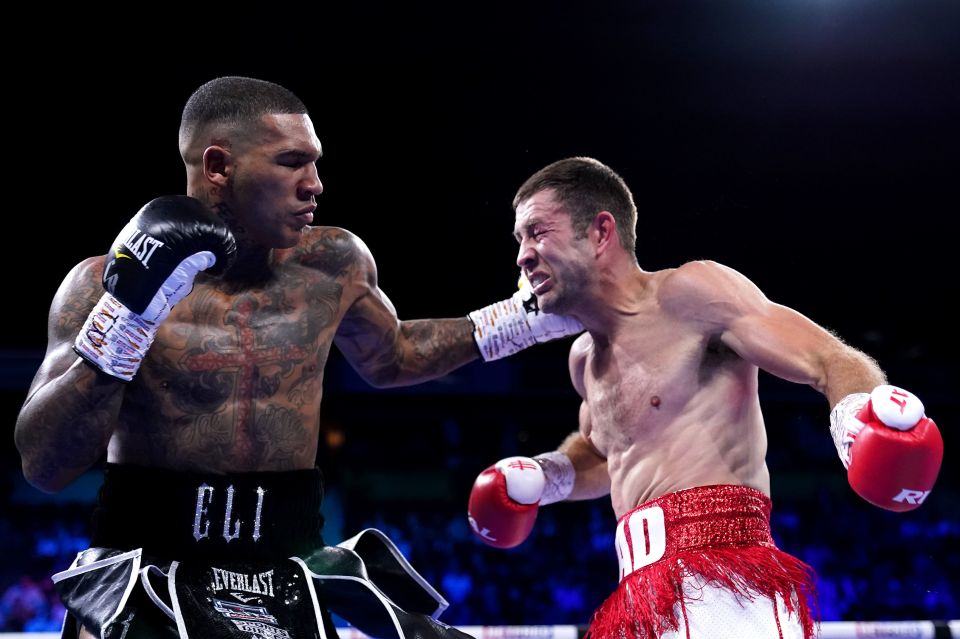 Conor Benn demolished Chris van Heerden in Manchester on Saturday night