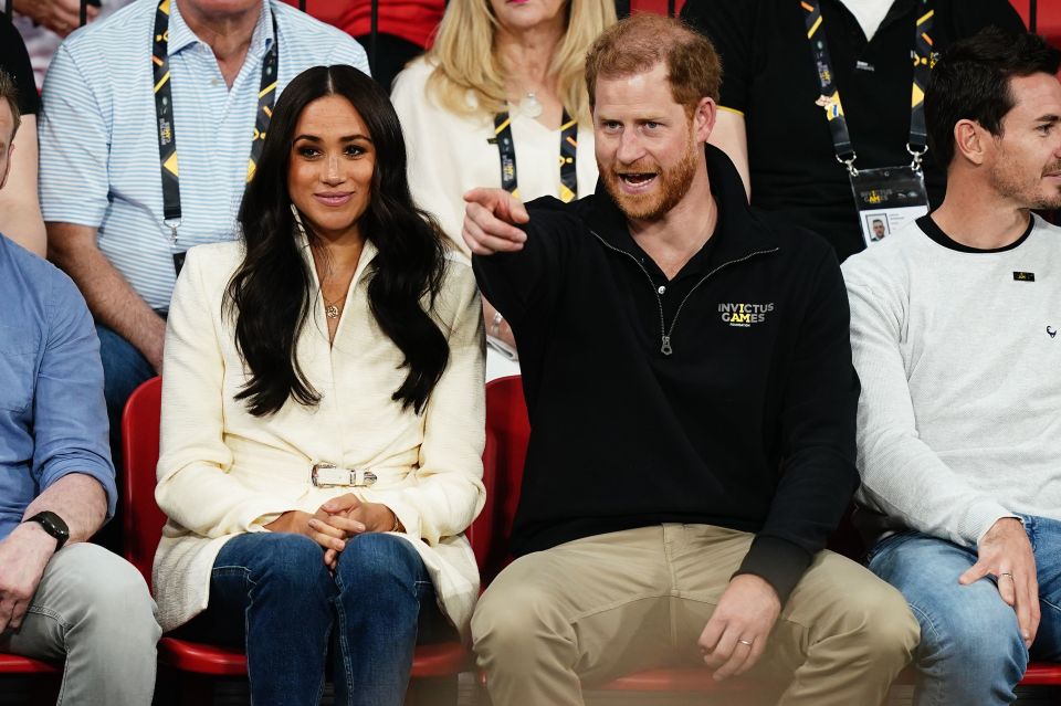 Just when you thought Harry had done the right thing by flying in to see the Queen and his father, in stepped Meghan