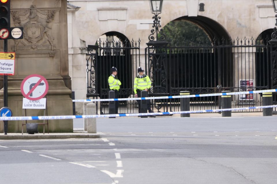 A cordon has been put in place at the scene