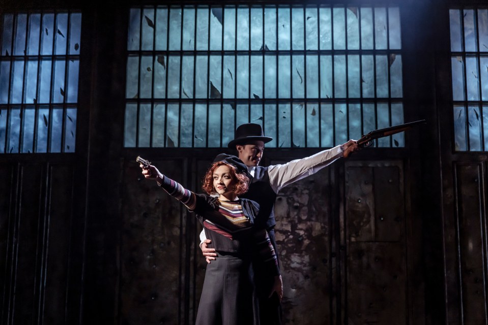  Bonnie and Clyde's escapades are brought to life on stage with music