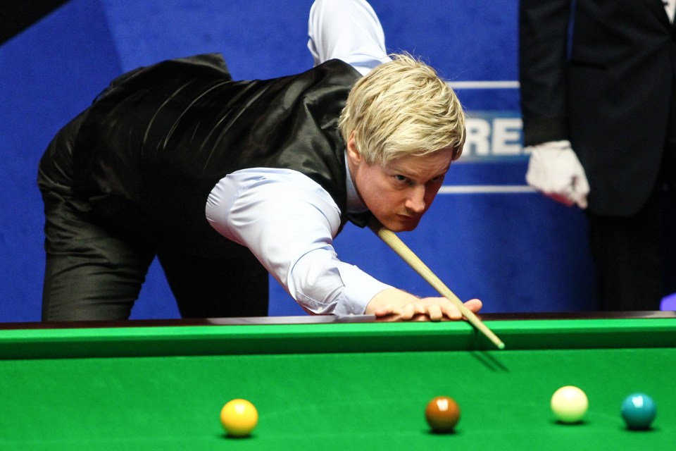 Tournament favourite Neil Robertson is one of the stars unhappy with cramped conditions at snooker’s famous Crucible