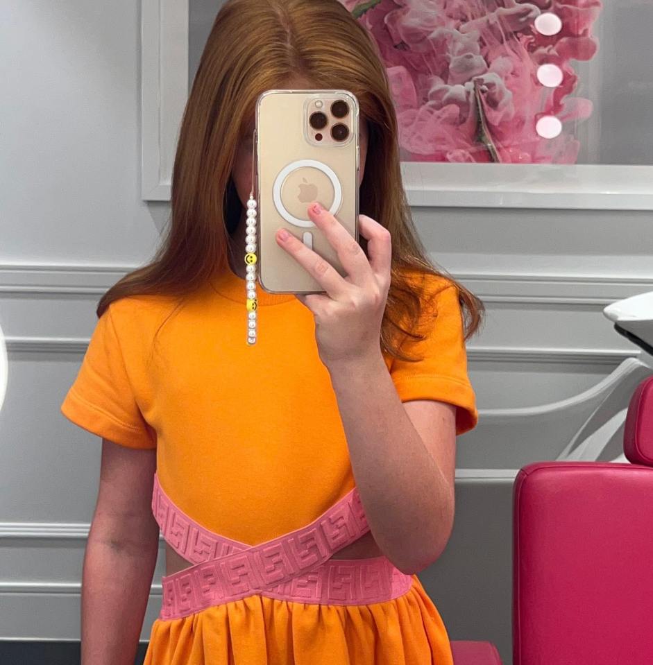 The tiny influencer shares snaps of her expensive wardrobe with designers like Fendi