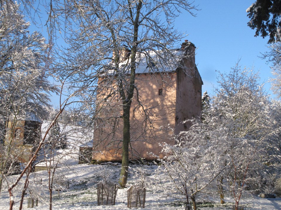 Barns Tower in Scotland is labelled a 'mini castle' from the medieval era