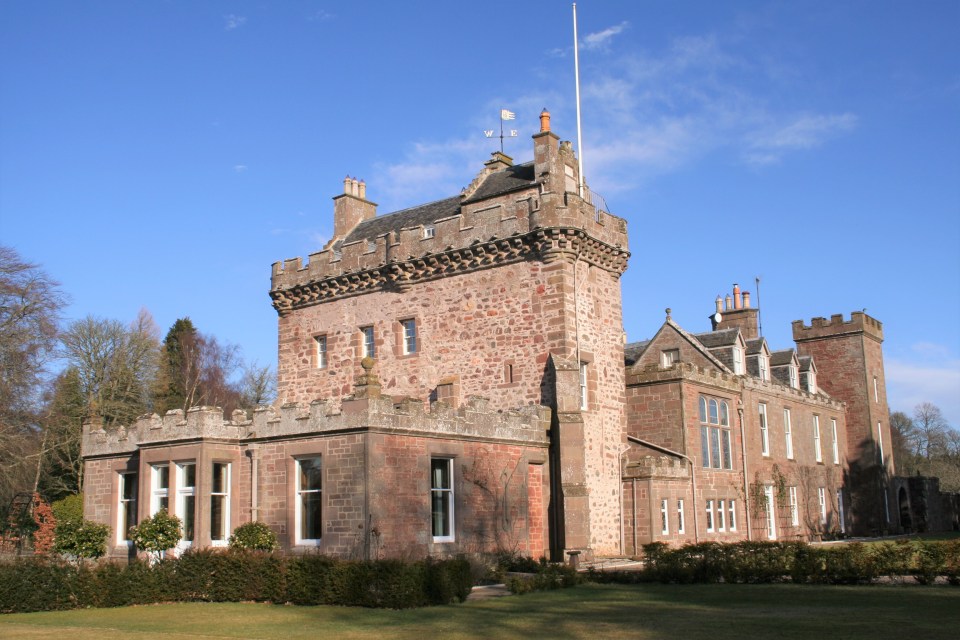 Thornton Castle is one of the most popular properties on Airbnb