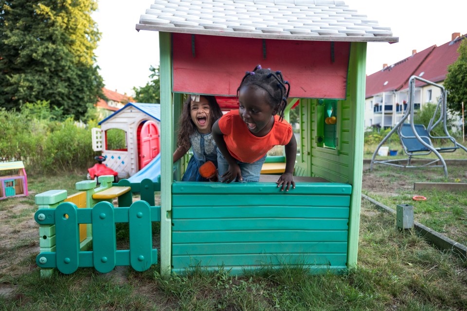 Get that playhouse sparkling before your kids have their own little house guests round for a tea party