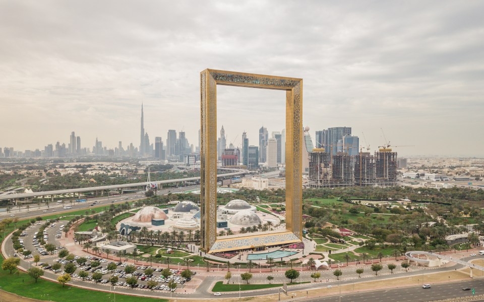 Dubai Frame holds a Guinness World Record