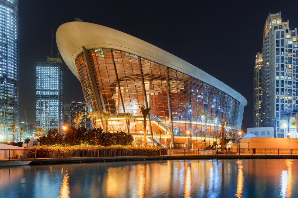 Dubai Opera is a cultural hub for the city